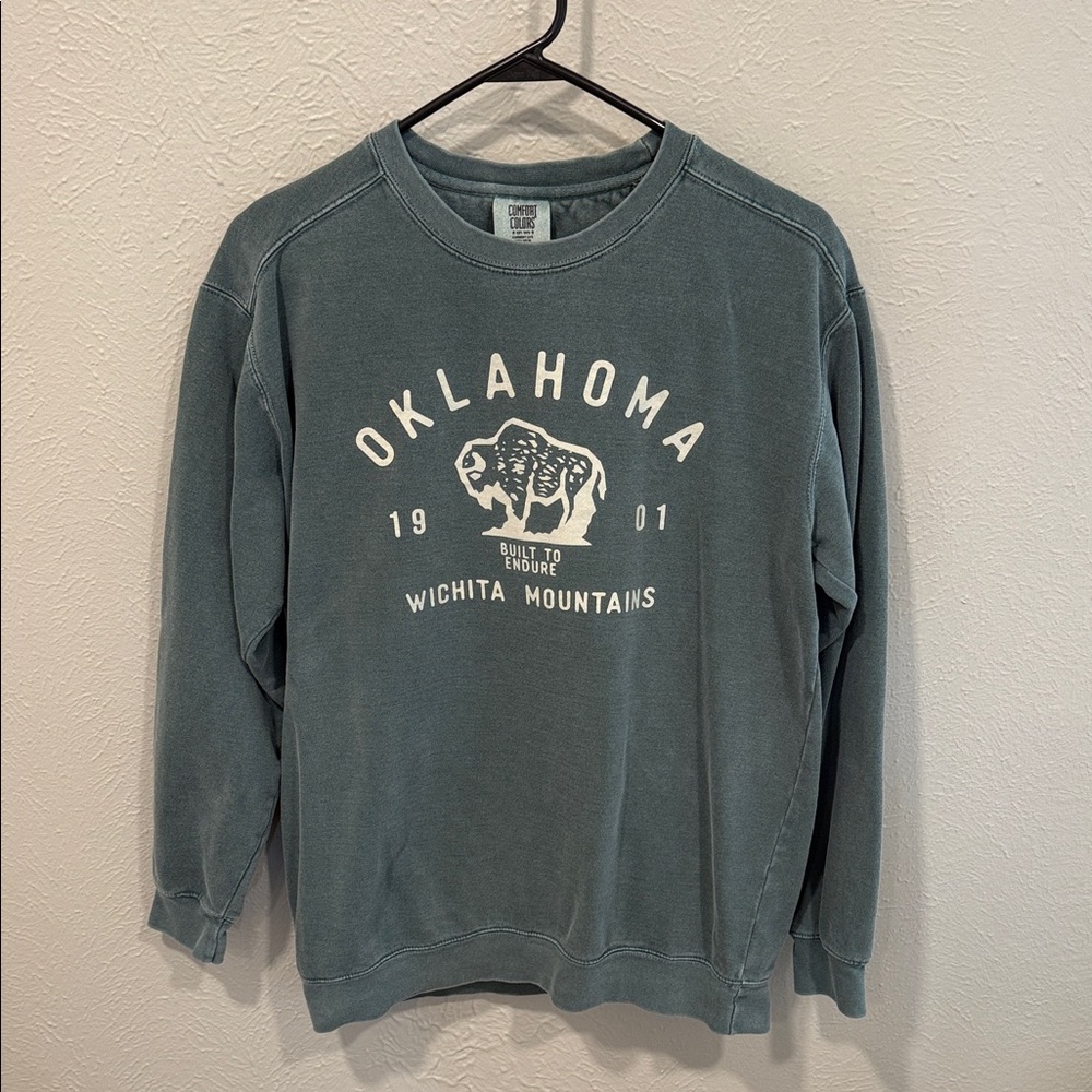 Oklahoma Wichita Mtns. Comfort colors Sweatshirt